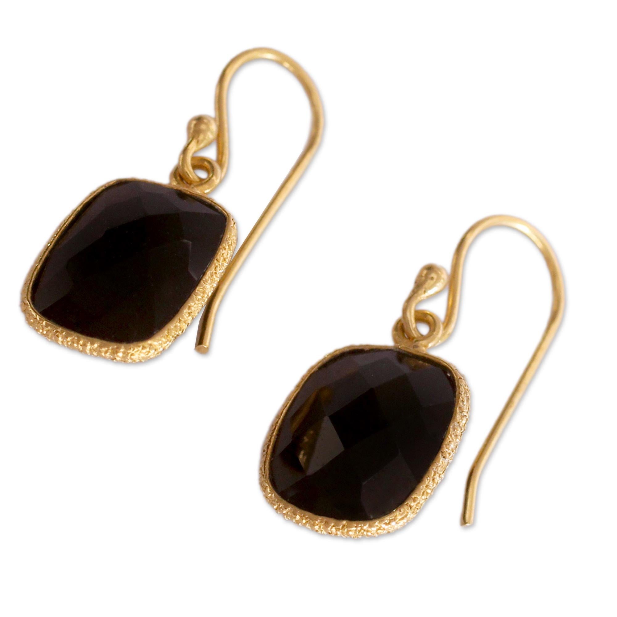 Mughal Nights Onyx Dangle Earrings
