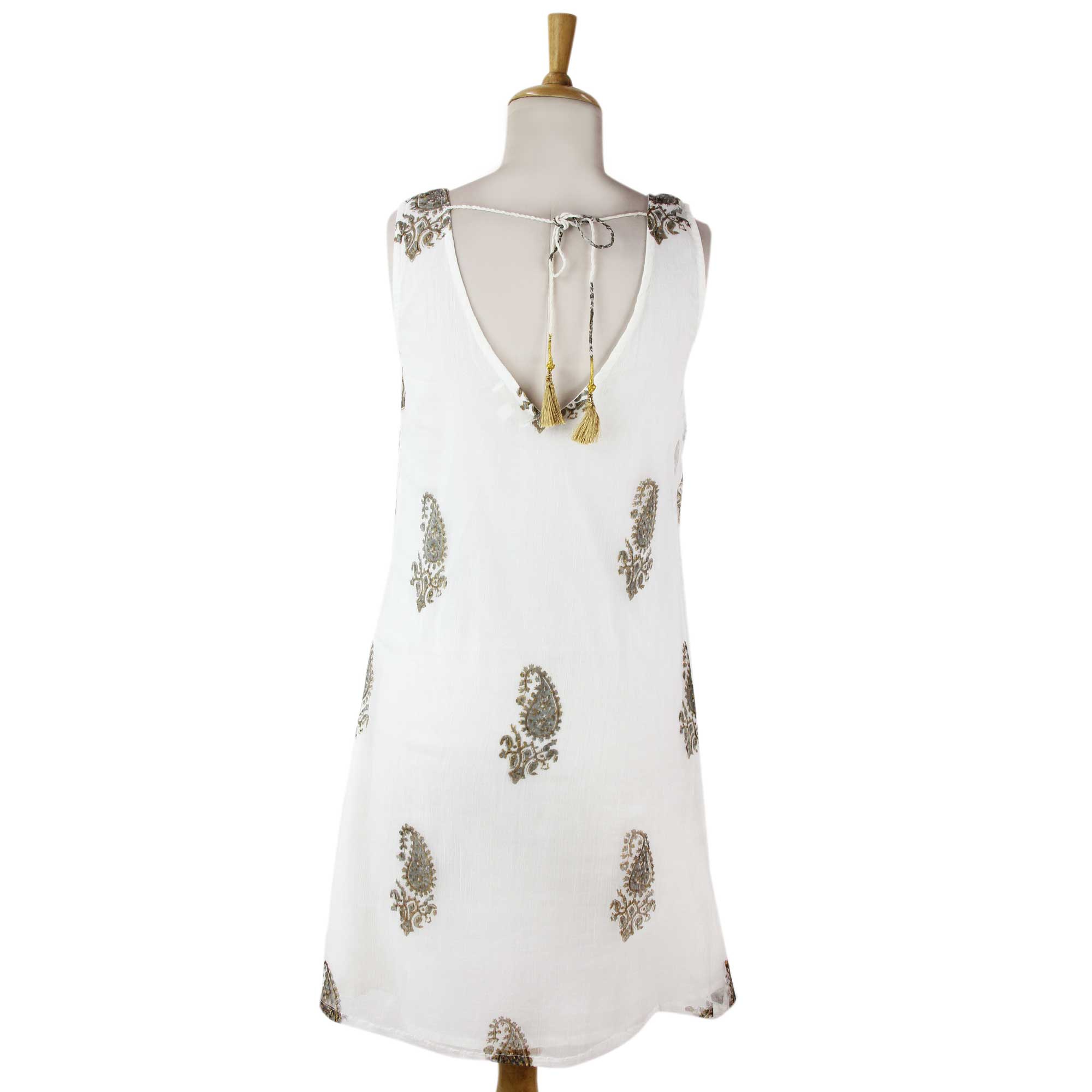 Golden Panorama Dress