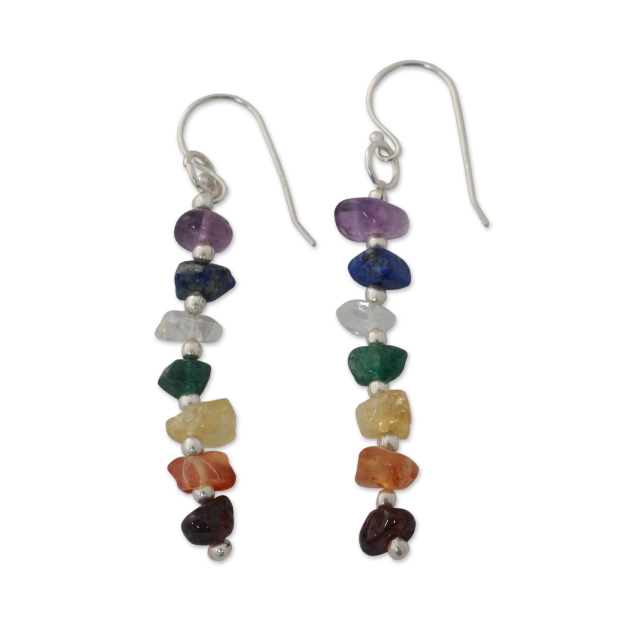 Rejoice Multi-Gem Beaded Earrings