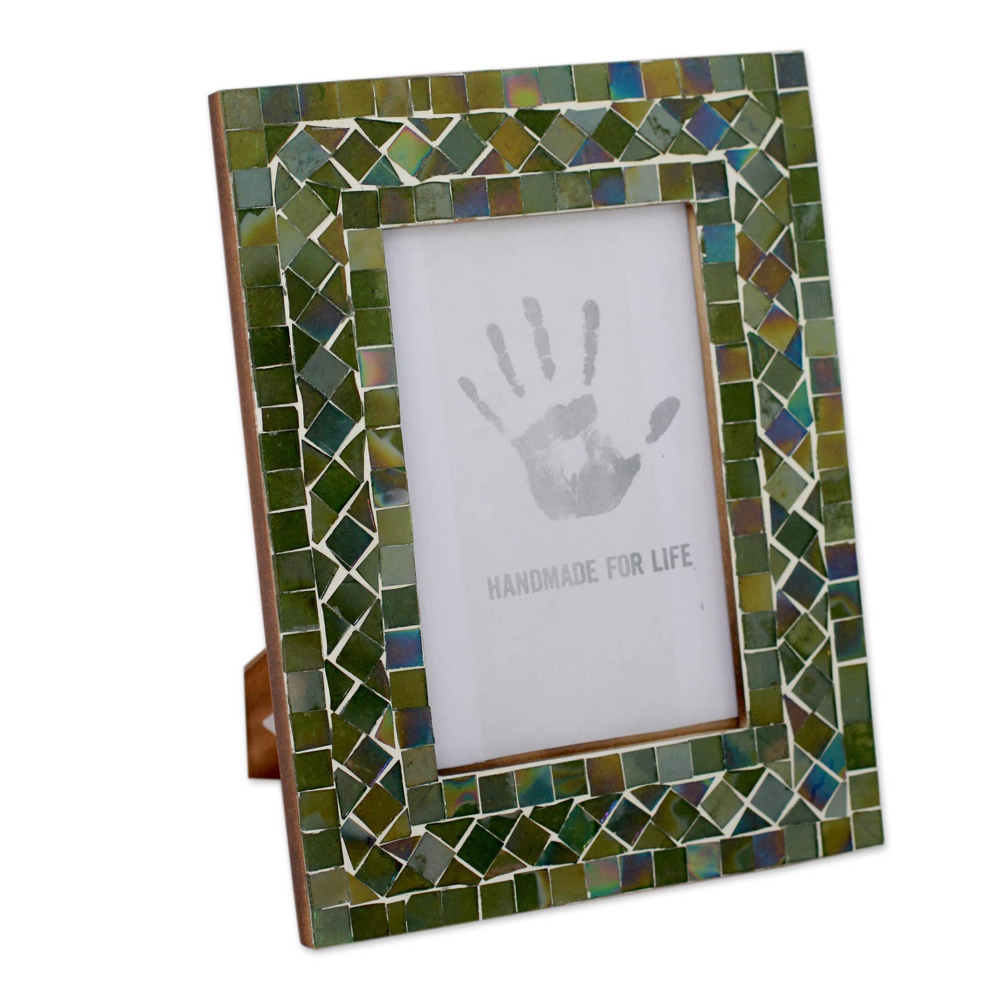 Magic Emerald 4x6 Mosaic Frame