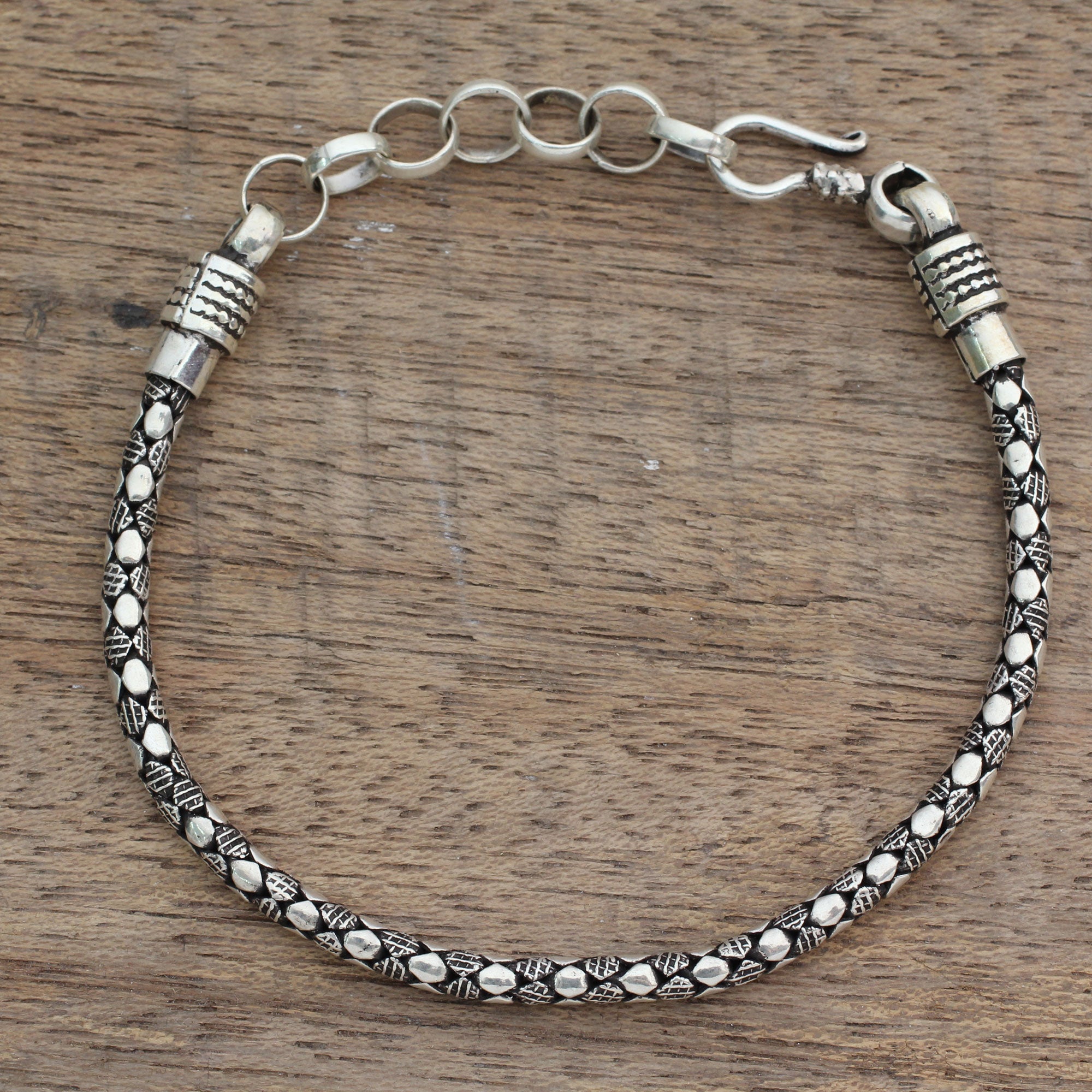 Serpent Shadow Men's Chain Bracelet