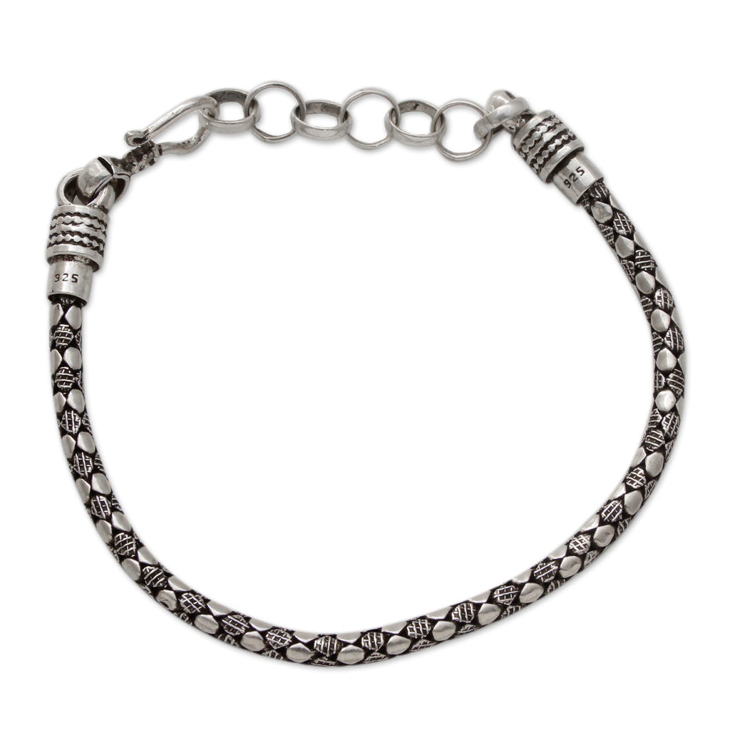 Serpent Shadow Men's Chain Bracelet