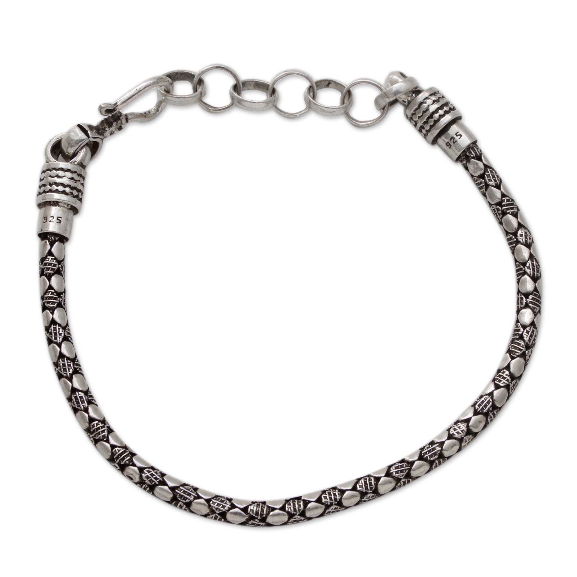Serpent Shadow Men's Chain Bracelet