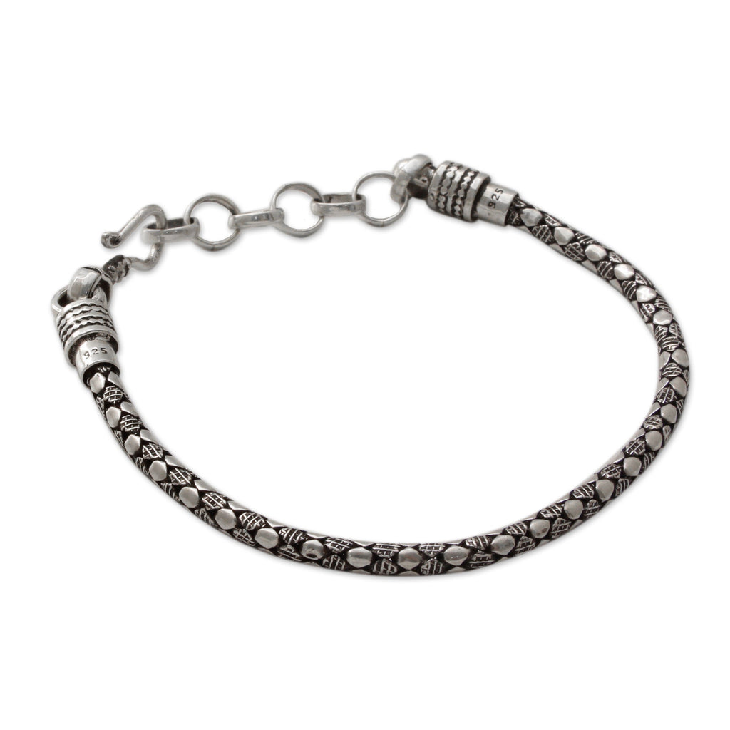 Serpent Shadow Men's Chain Bracelet