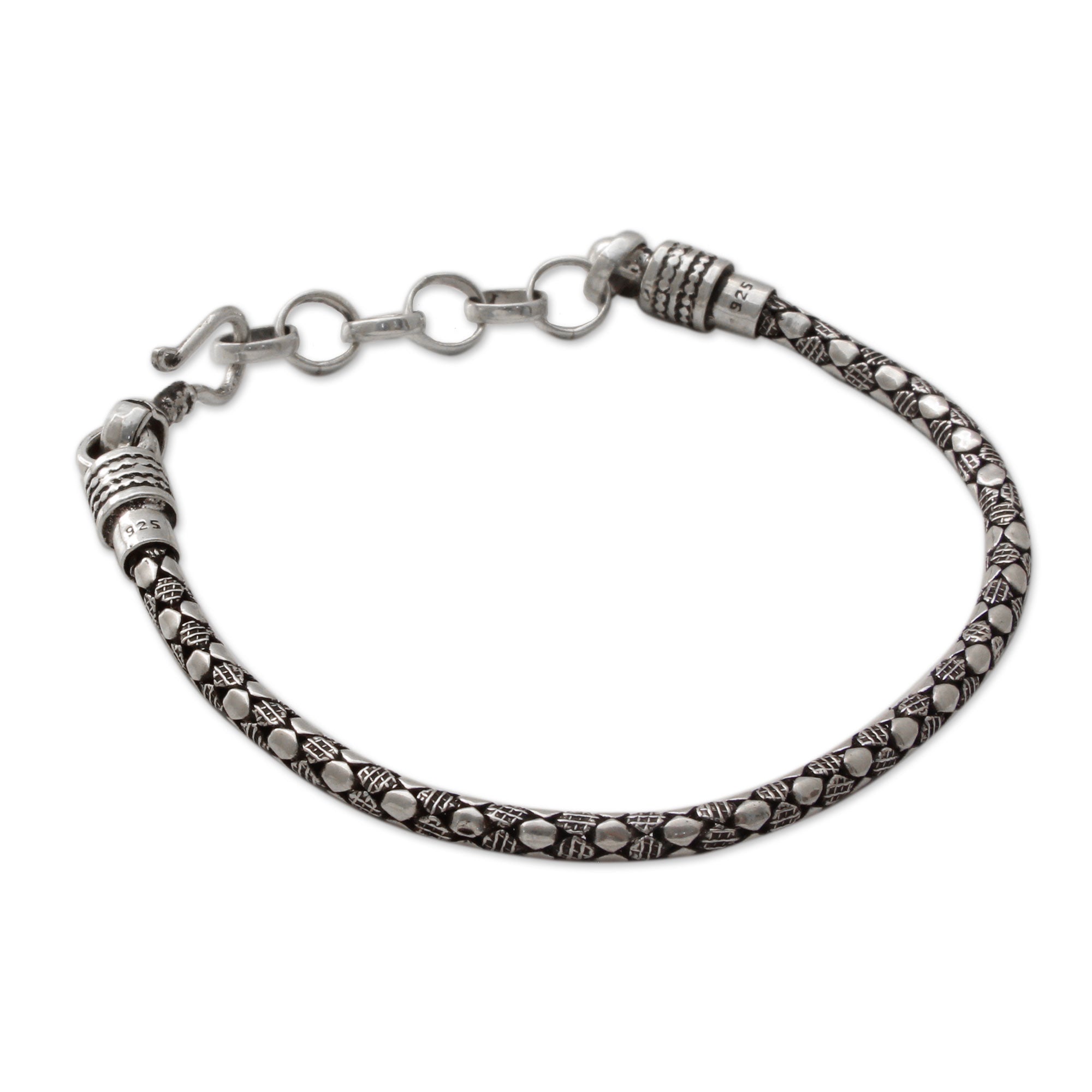 Serpent Shadow Men's Chain Bracelet