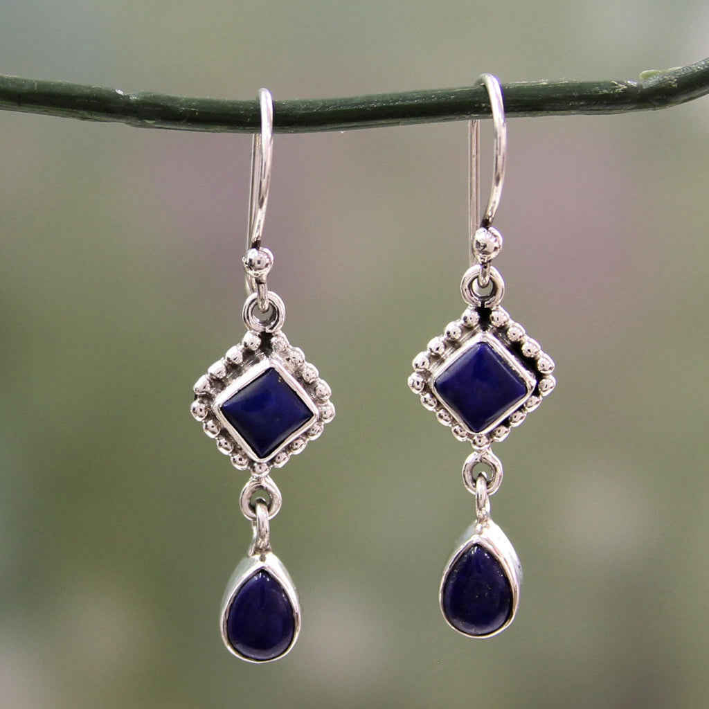 Queen of Diamonds Dangle Earrings
