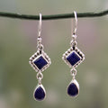 Queen of Diamonds Dangle Earrings