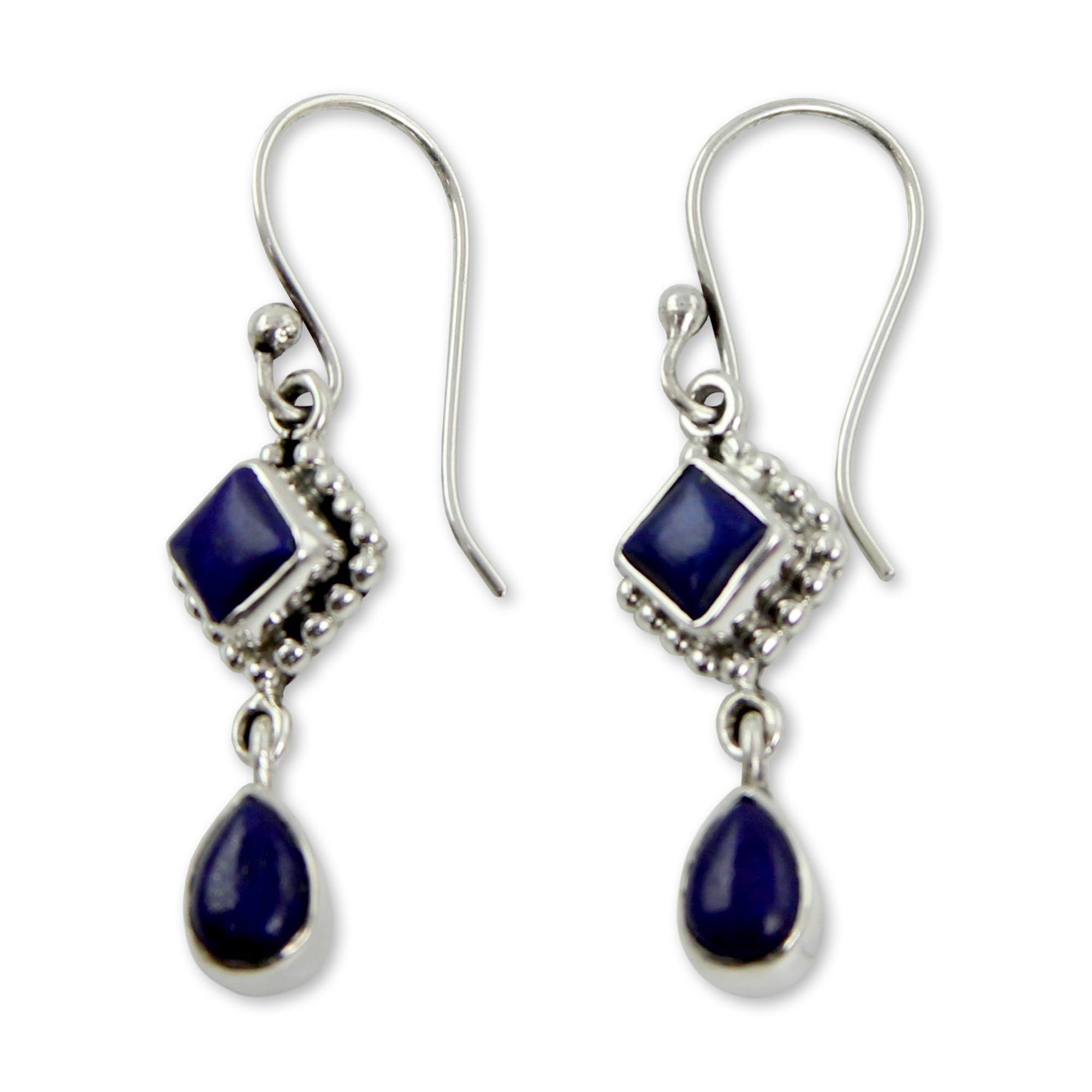 Queen of Diamonds Dangle Earrings