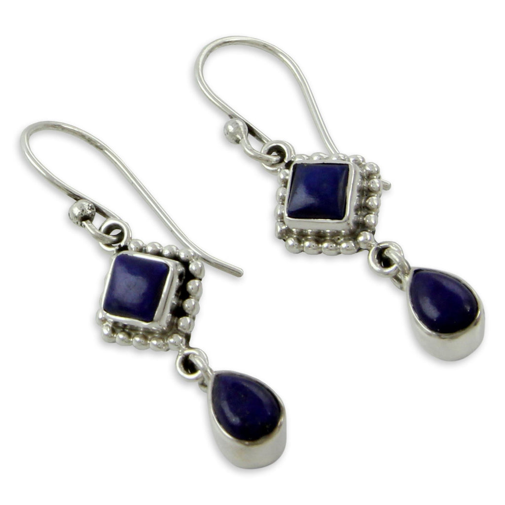 Queen of Diamonds Dangle Earrings