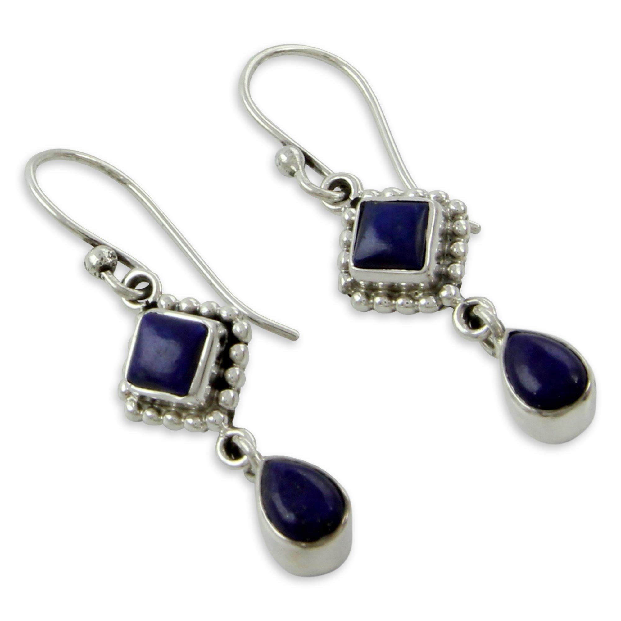 Queen of Diamonds Dangle Earrings