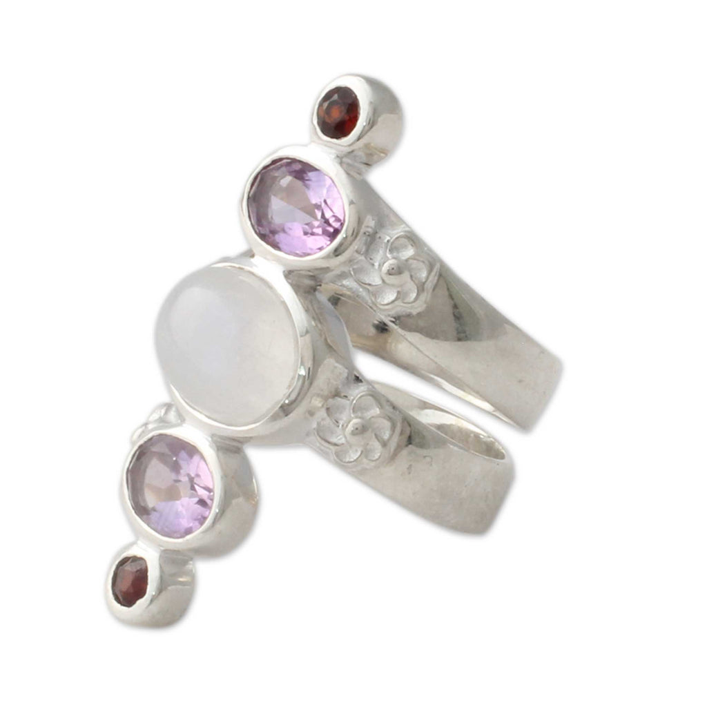 Spiral Enchantment Sterling Silver Ring