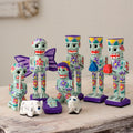 Calaveras 9-piece Wood Nativity Scene