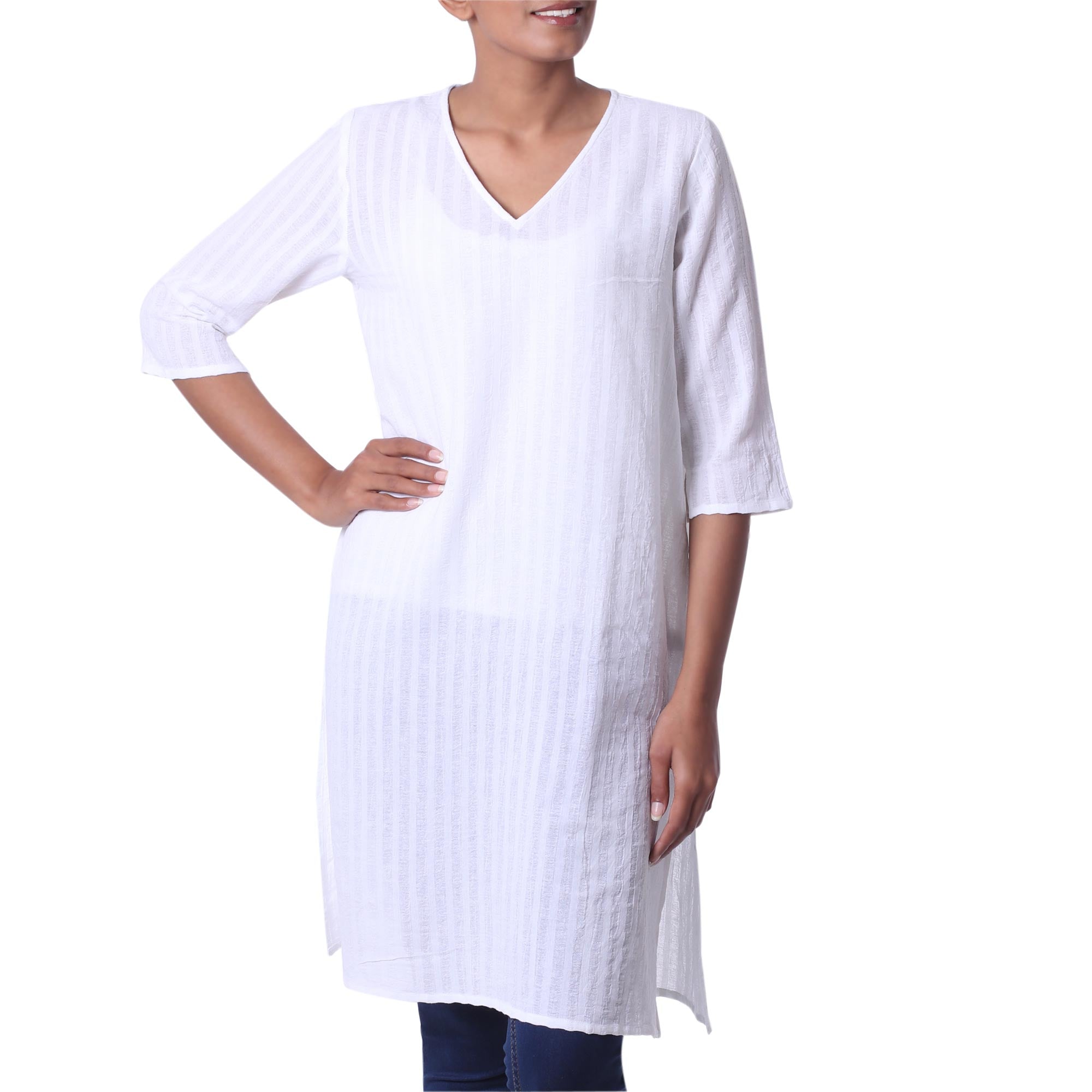Flowing Beauty Cotton Tunic