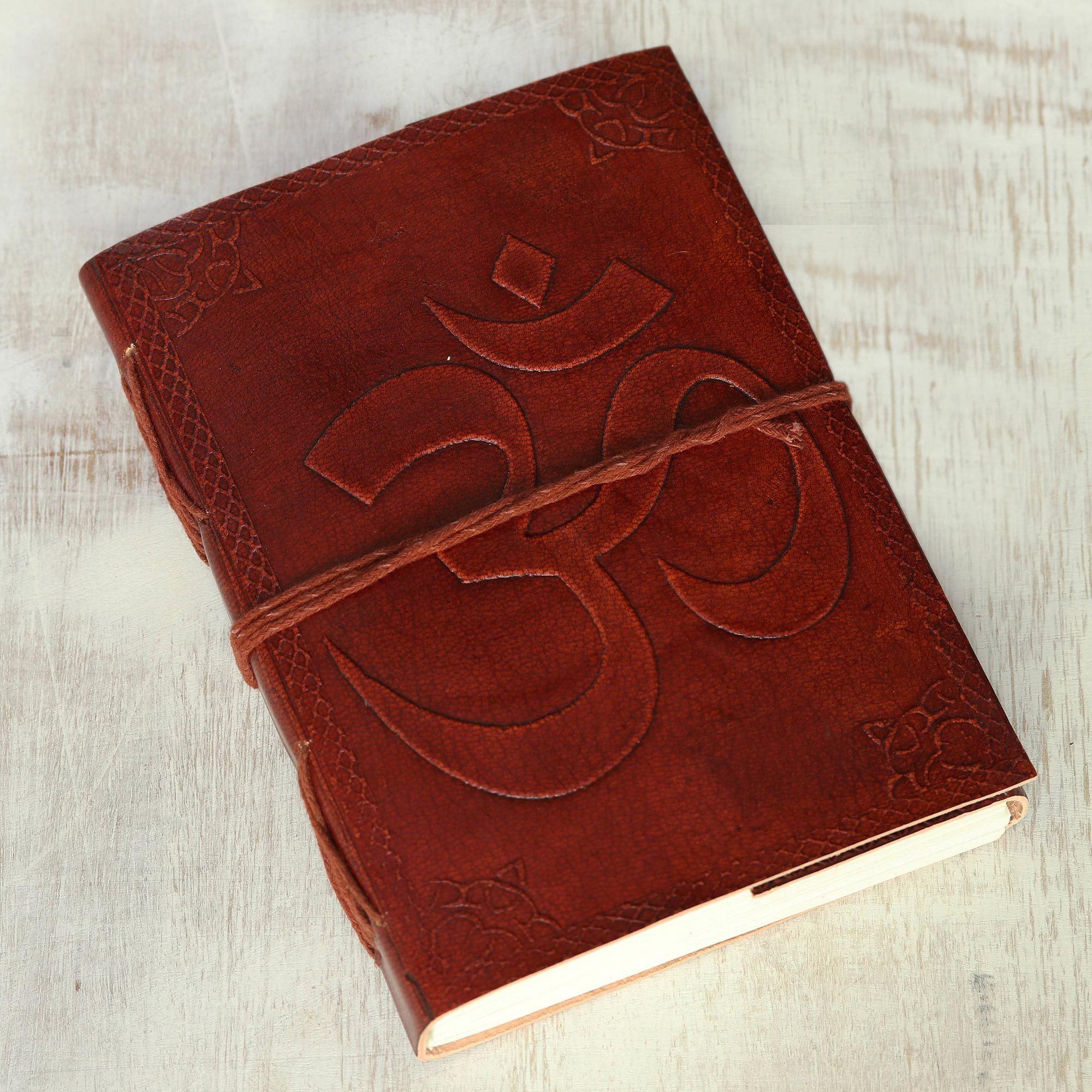 The Great Om Leather Journal