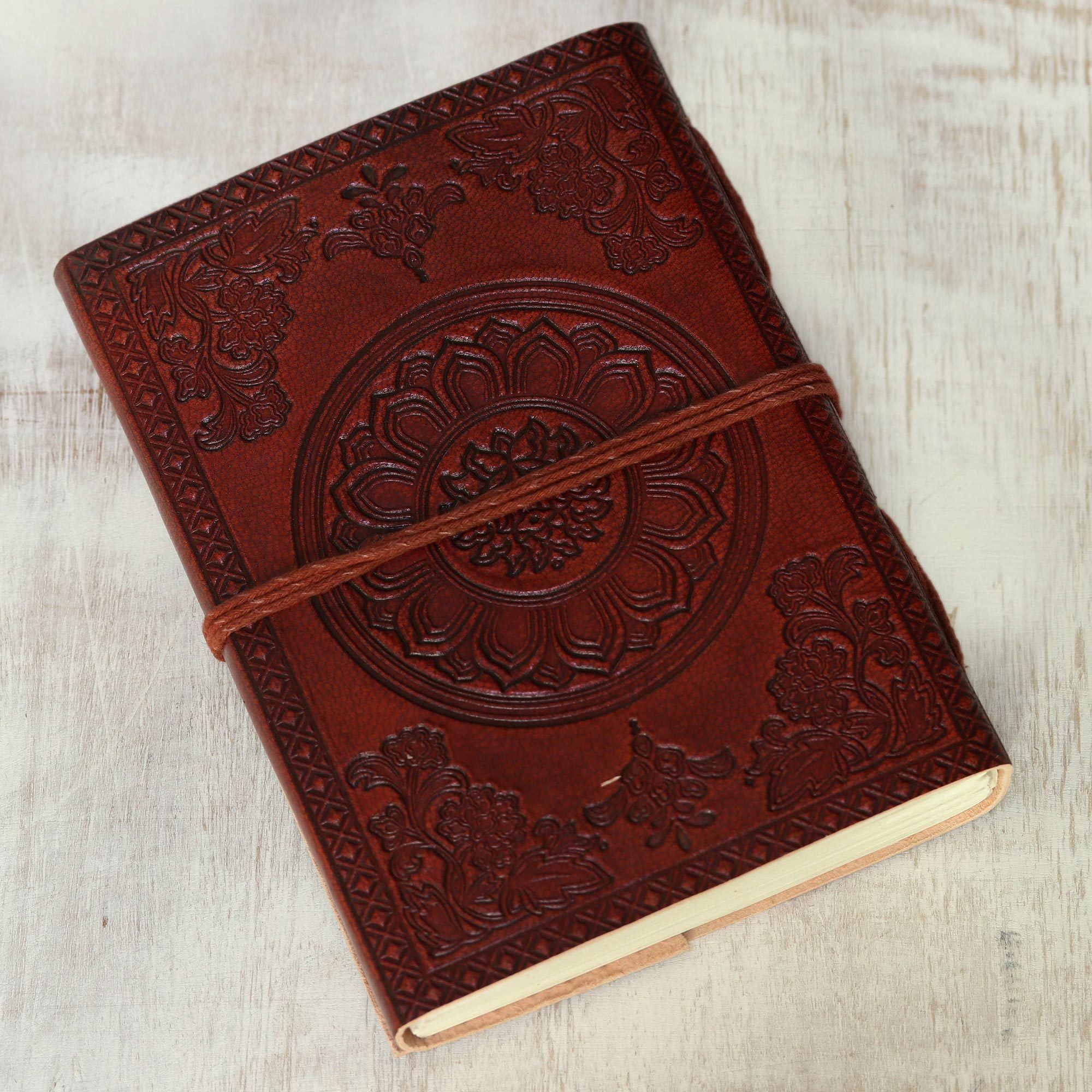 The Great Om Leather Journal