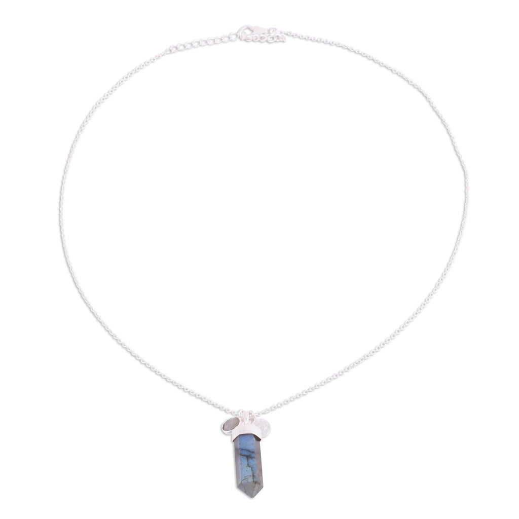 Labradorite Moonlight Crystal Necklace