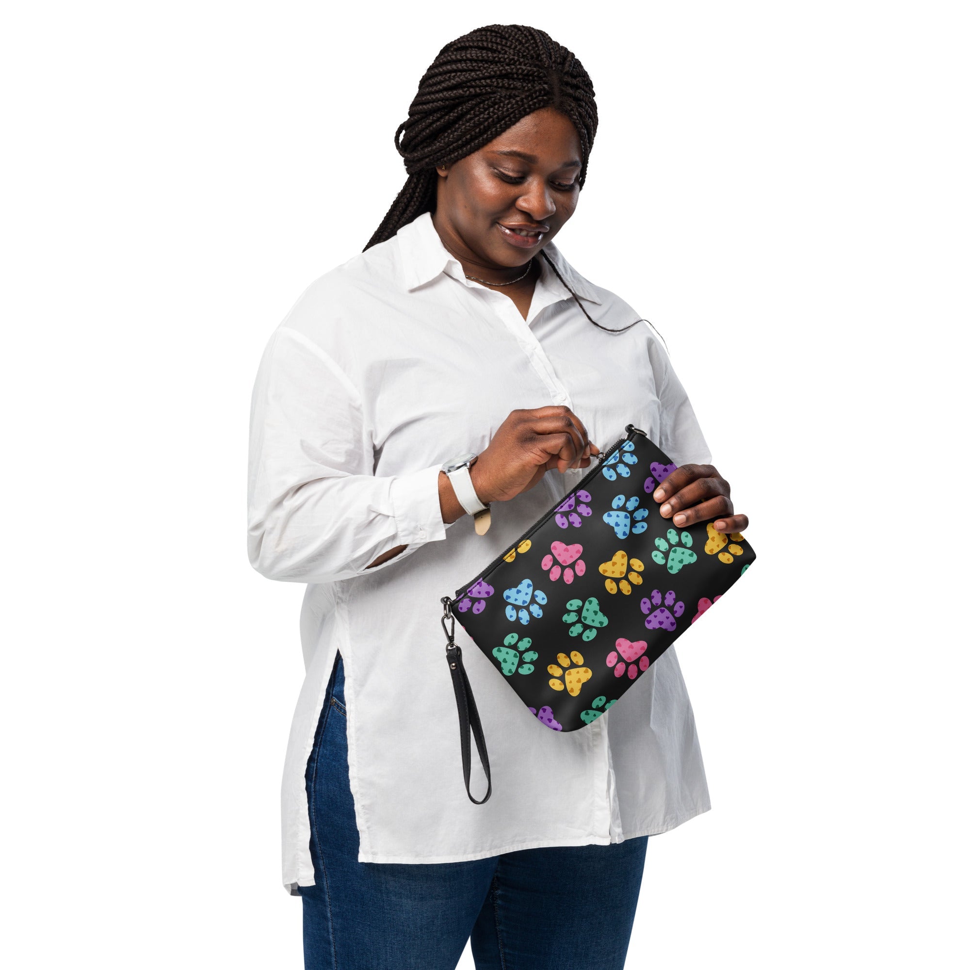 Argyle Paws Crossbody Bag