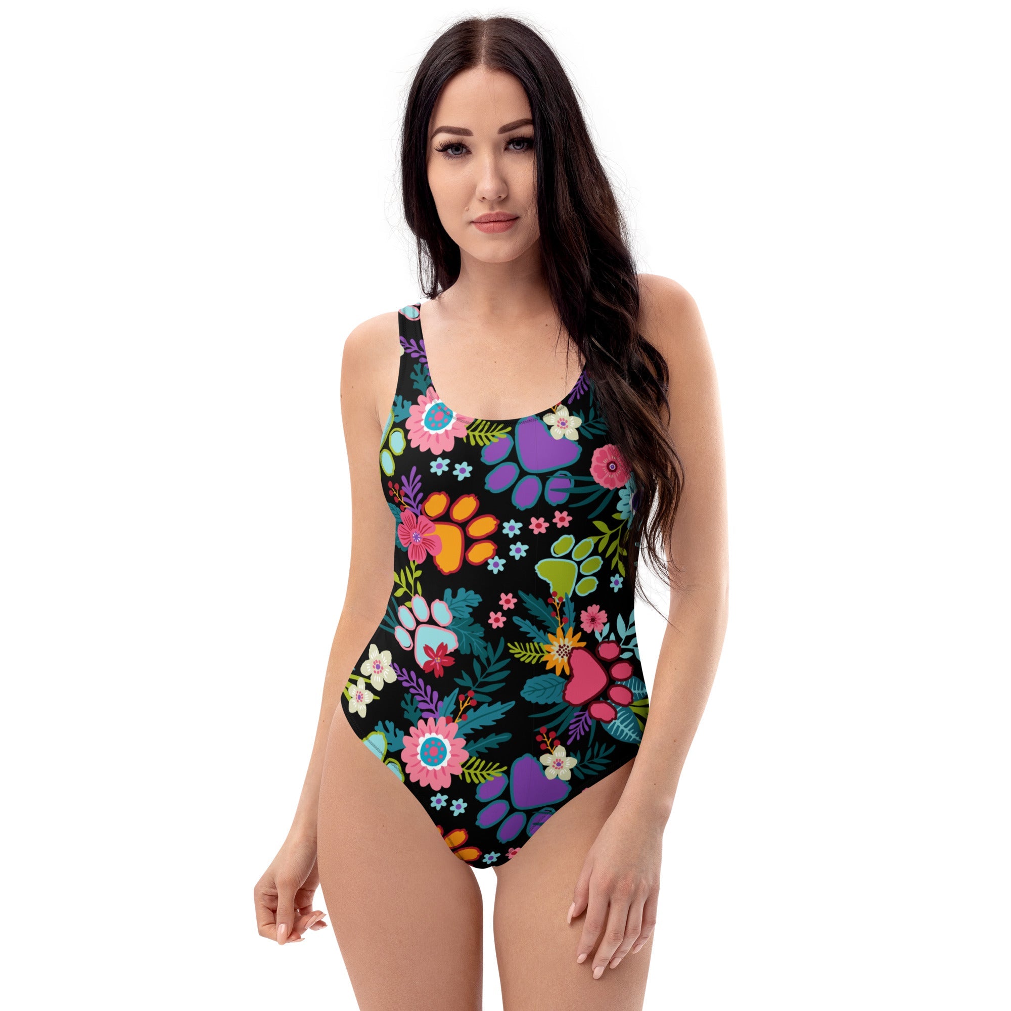 Garden of Paws One-Piece Swimsuit