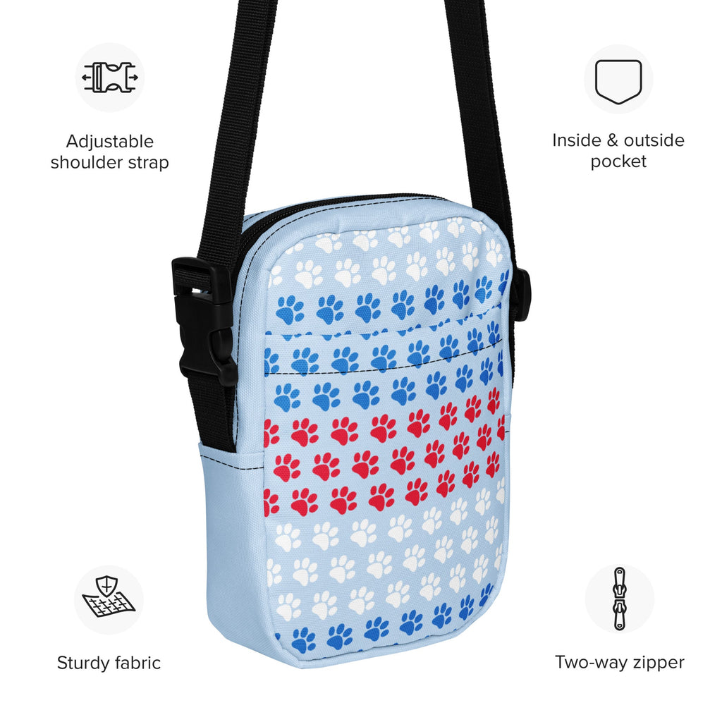 Patriotic Paws Utility Crossbody Bag