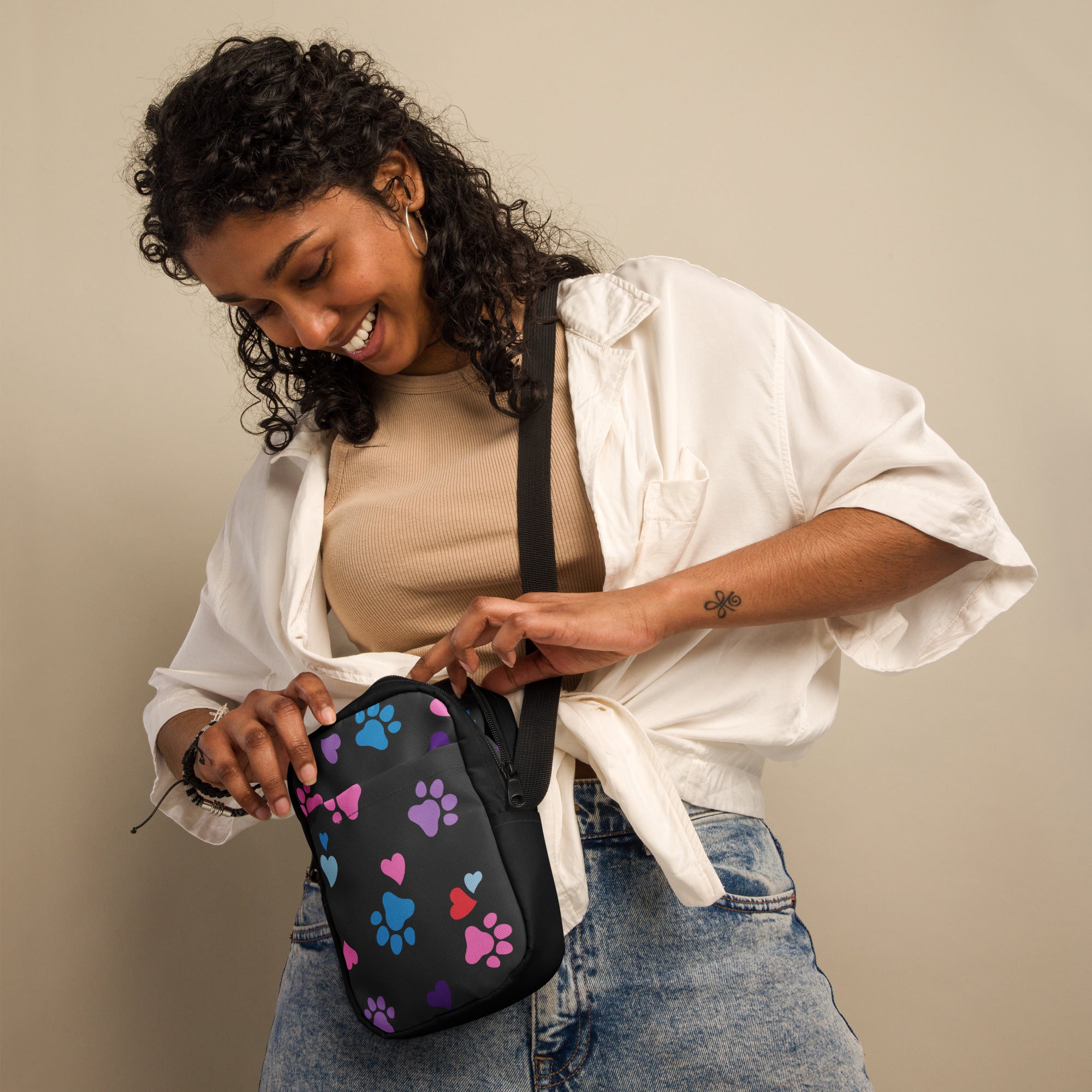 Loving Paws Utility Crossbody Bag