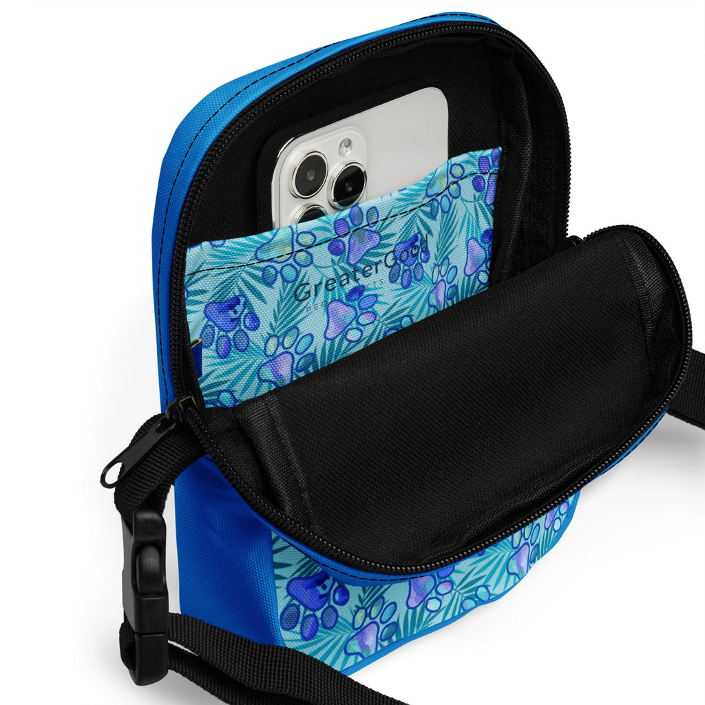 Paws & Palms Utility Crossbody Bag
