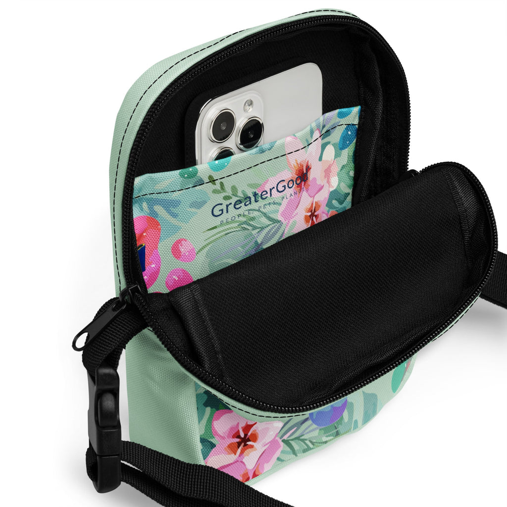 Botanical Paws Utility Crossbody Bag