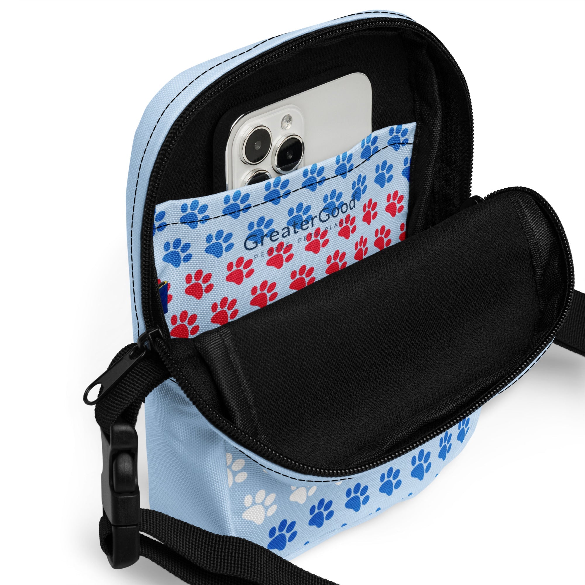 Patriotic Paws Utility Crossbody Bag