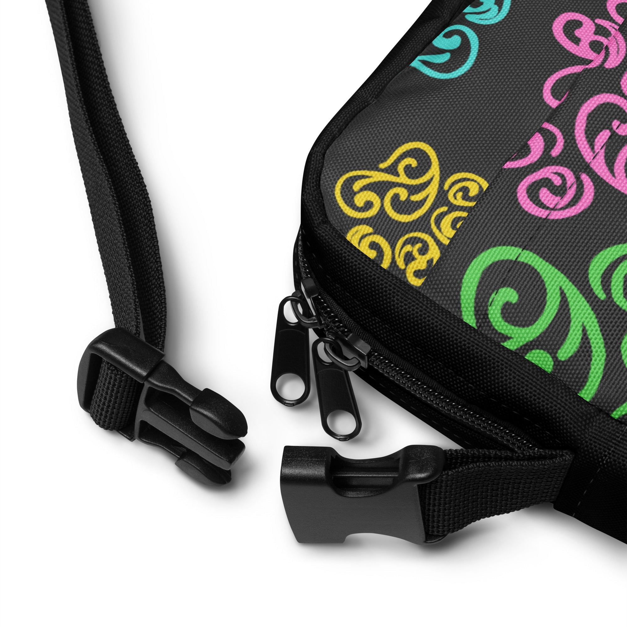 Swirling Paws Utility Crossbody Bag