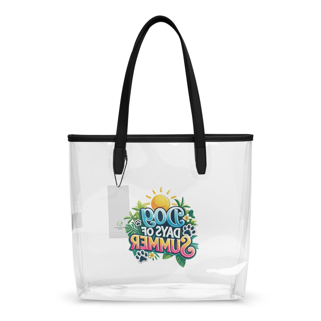Dogs Days of Summer Clear Tote Bag
