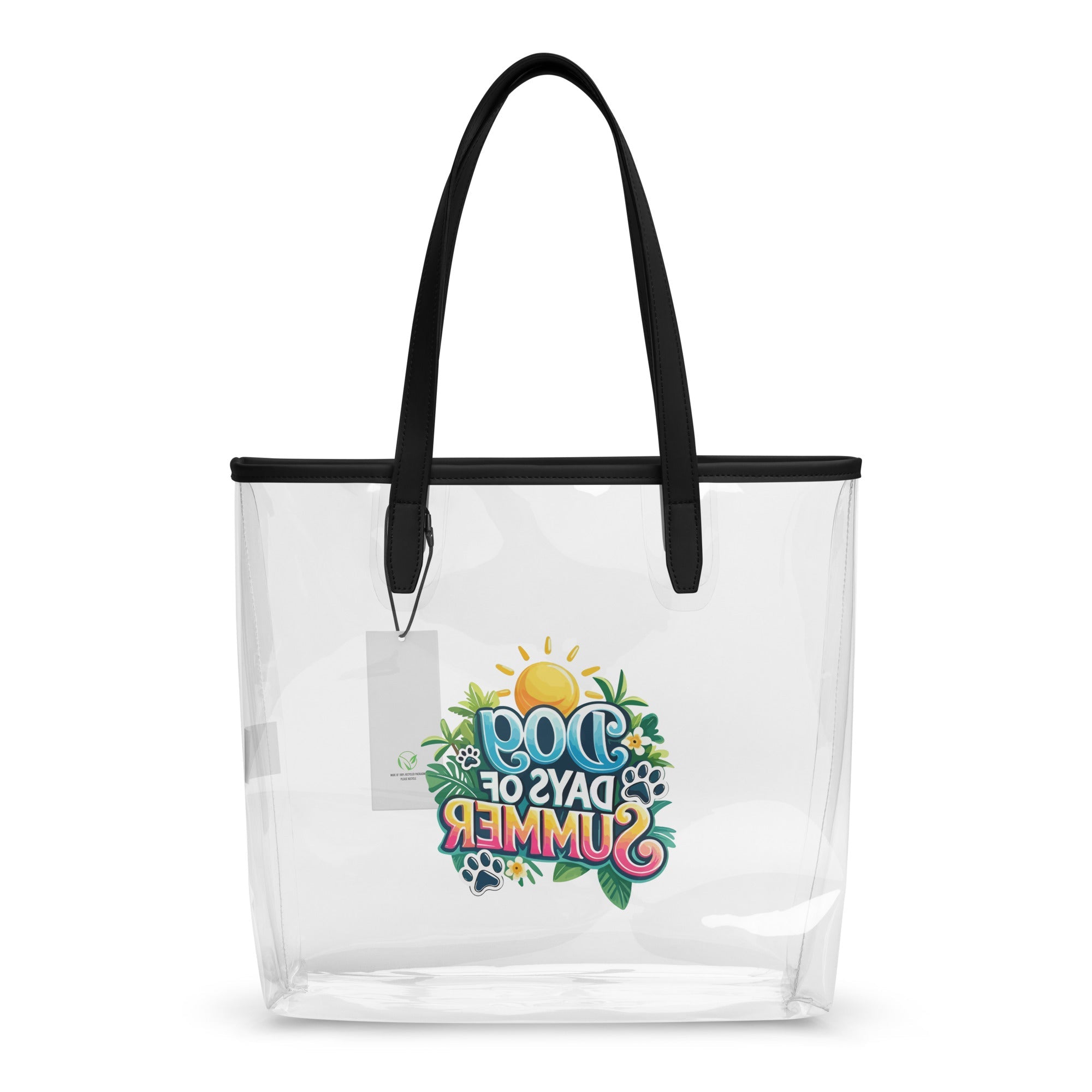 Dogs Days of Summer Clear Tote Bag