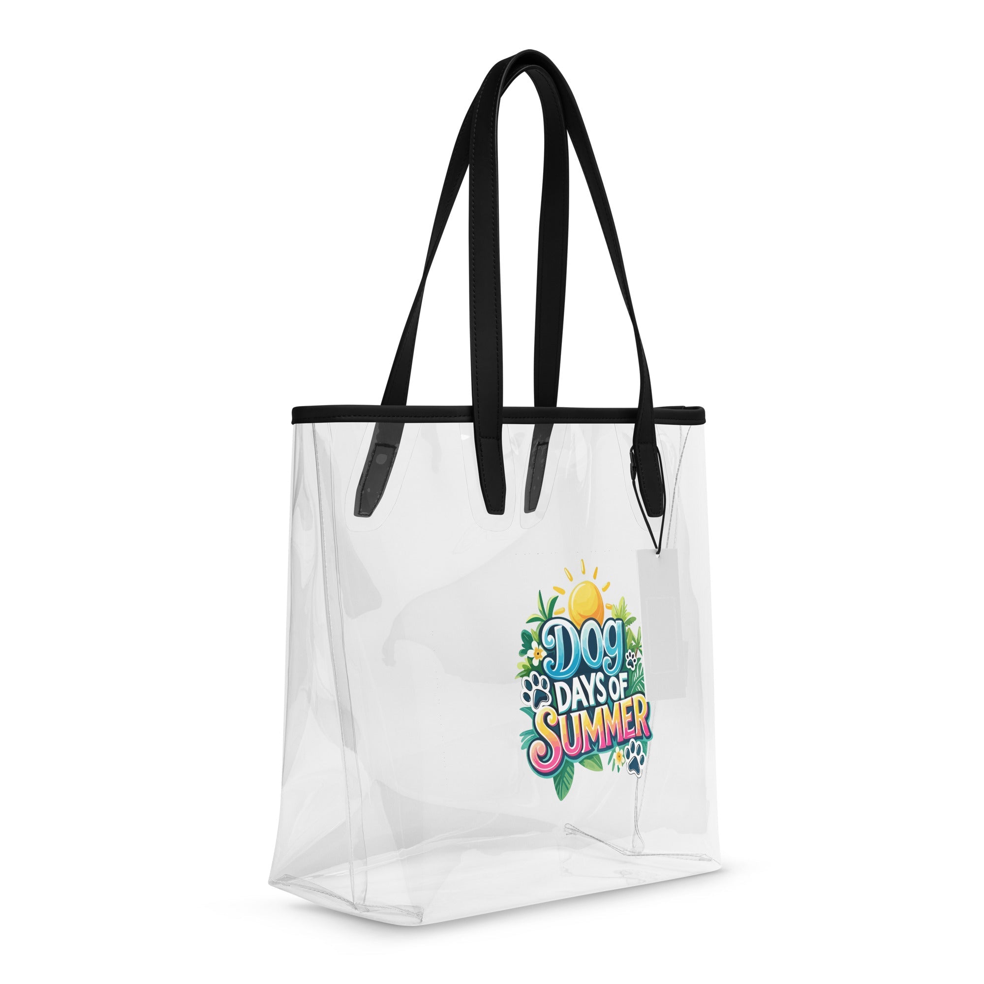 Dogs Days of Summer Clear Tote Bag