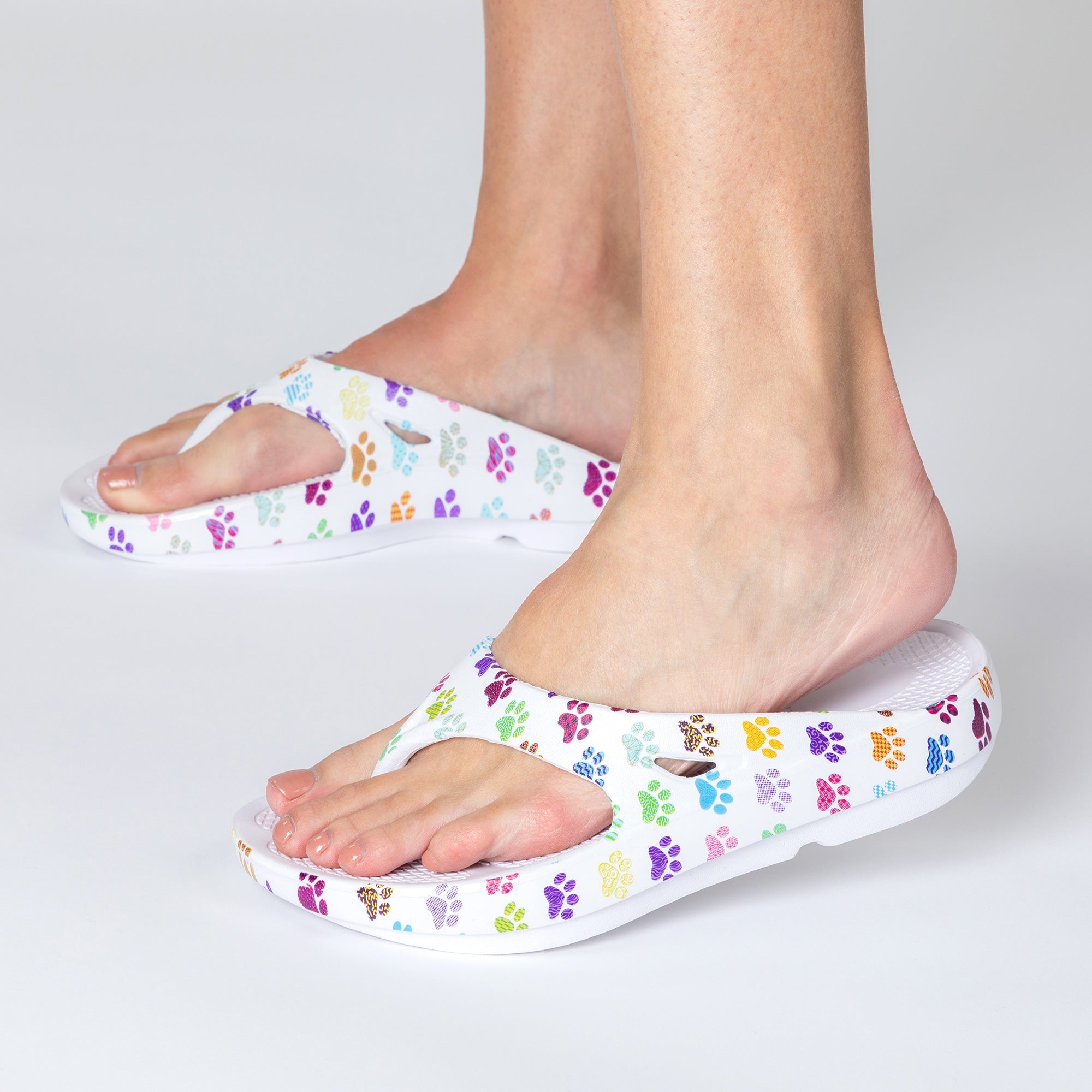 Paw Shock-Absorbing Arch Support Recovery Flip Flops