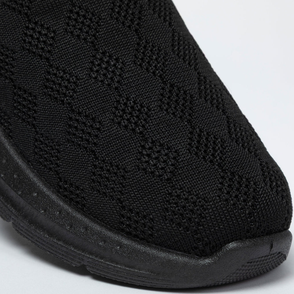 Paw Flexible Knitted Slip-On Clogs with Convertible Strap