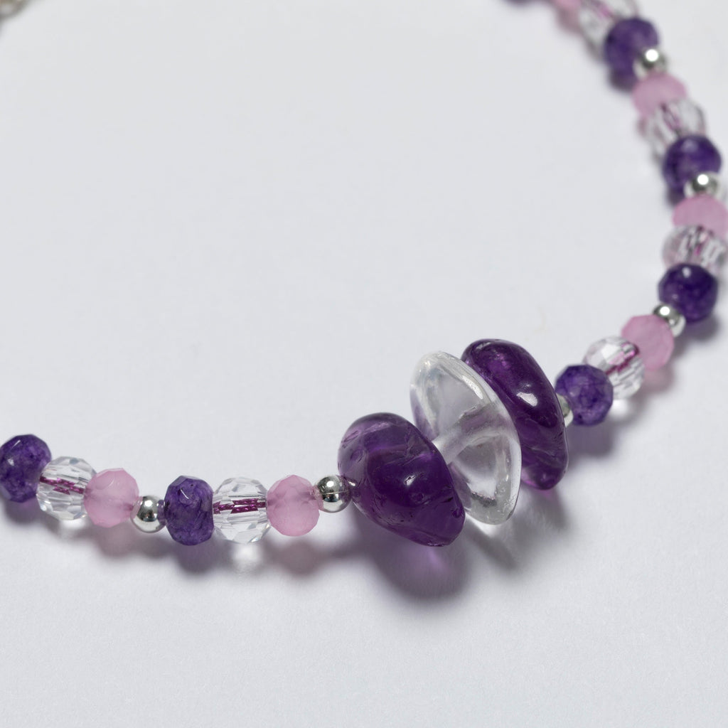 Message in a Bottle Birthstone Bracelet Gift