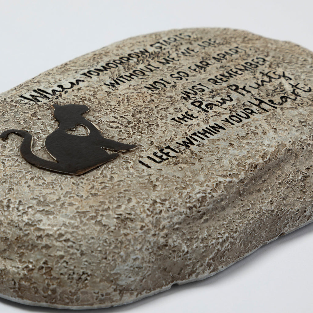 Dog or Cat Memorial Garden Stone | Pet Loss Sympathy Gift