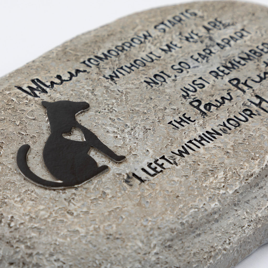 Dog or Cat Memorial Garden Stone | Pet Loss Sympathy Gift