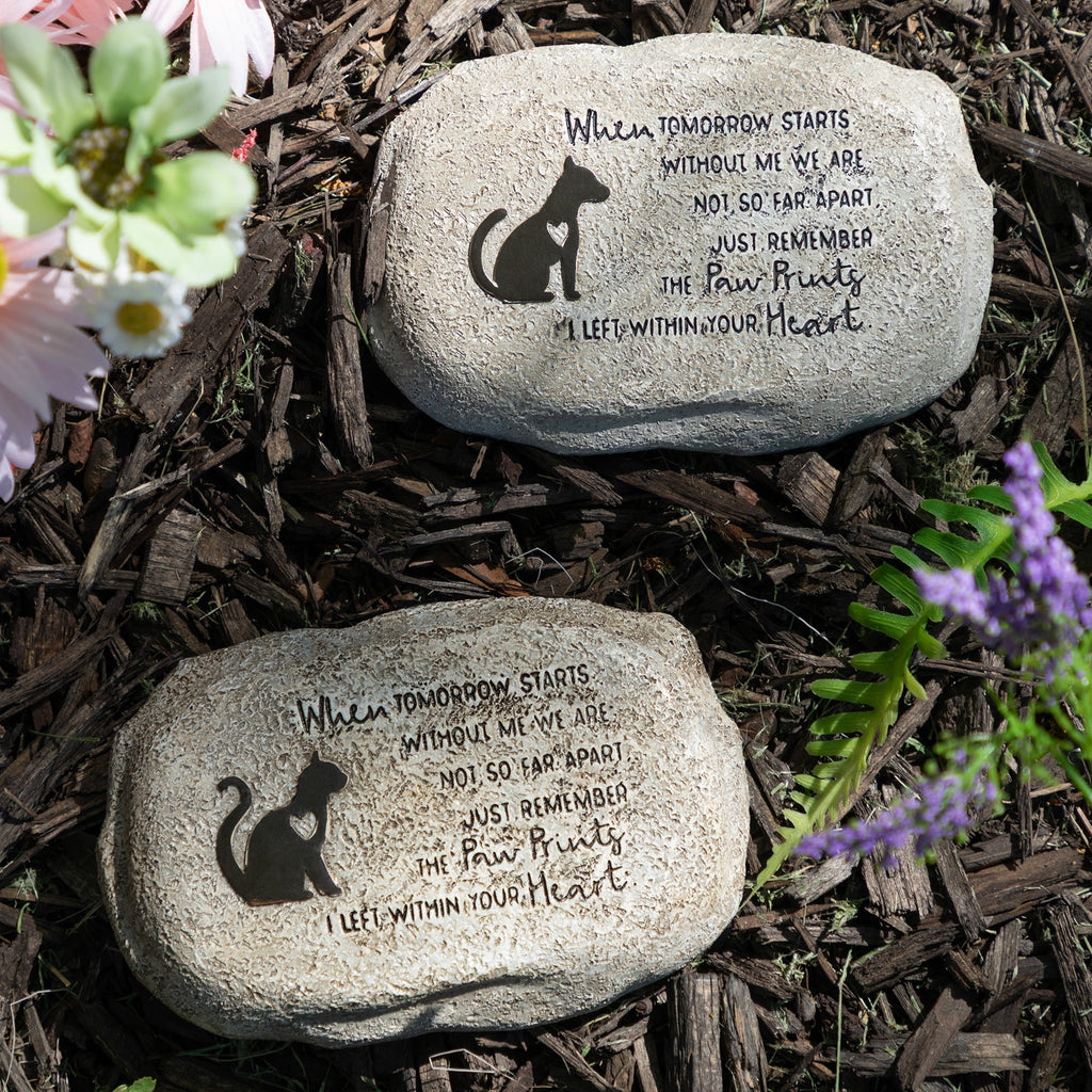 Dog or Cat Memorial Garden Stone | Pet Loss Sympathy Gift