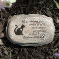 Dog or Cat Memorial Garden Stone | Pet Loss Sympathy Gift