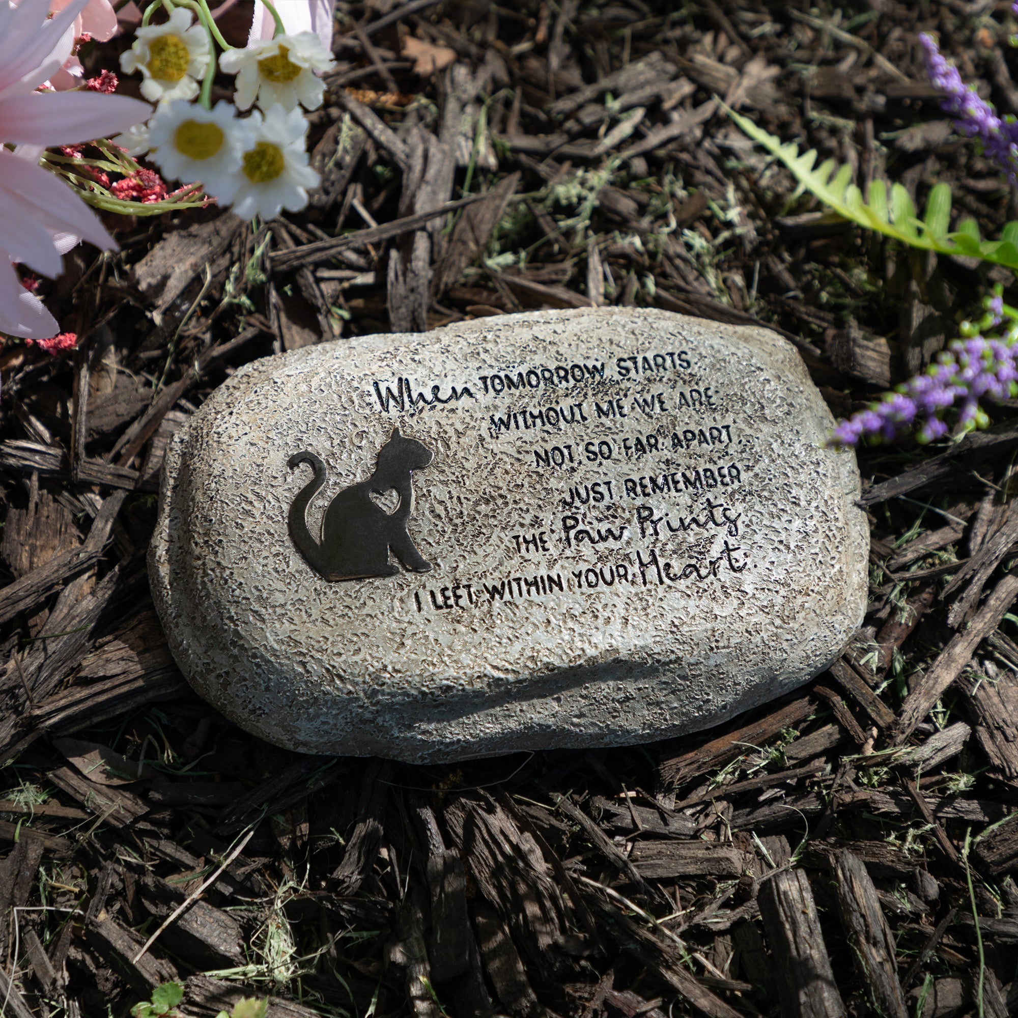Dog or Cat Memorial Garden Stone | Pet Loss Sympathy Gift
