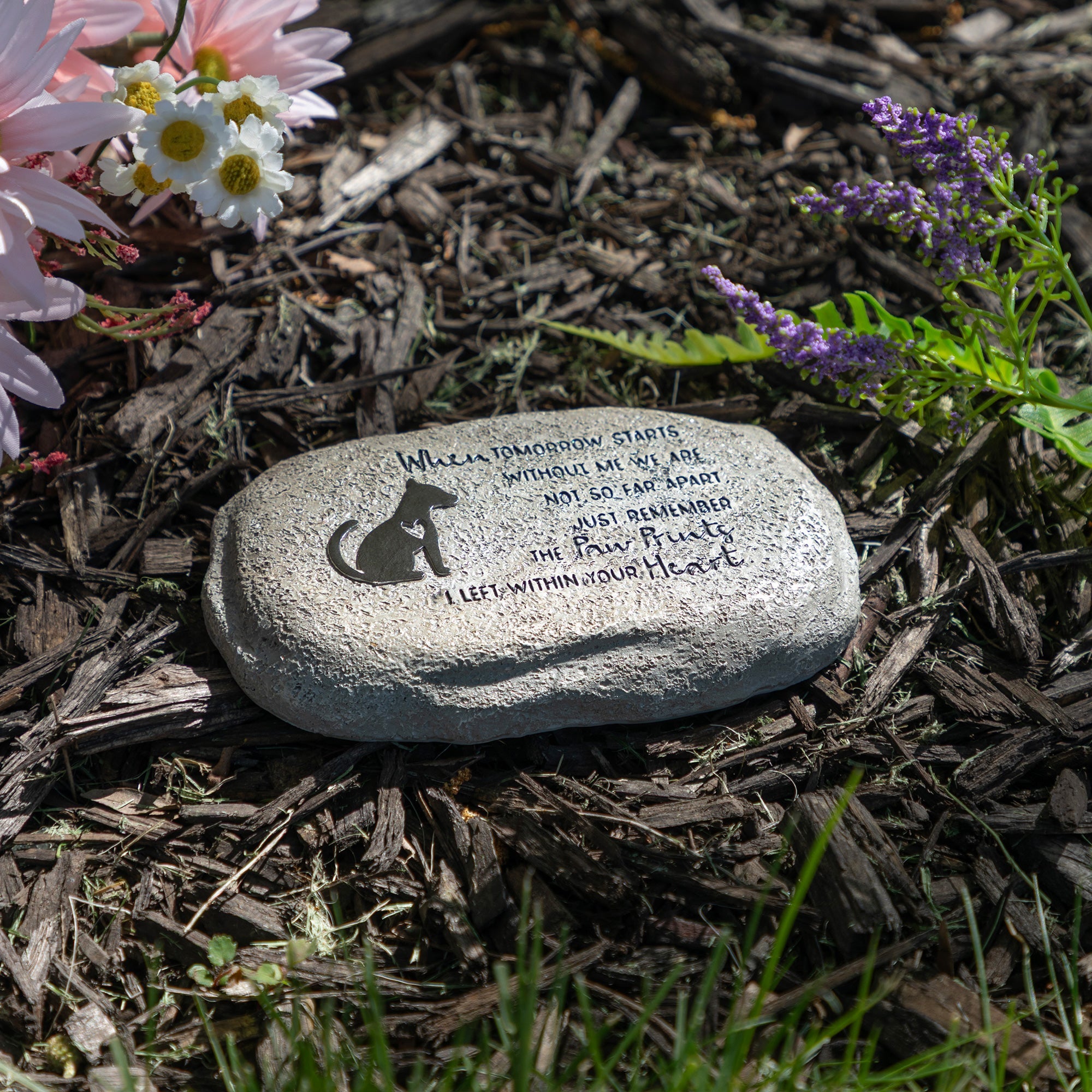 Dog or Cat Memorial Garden Stone | Pet Loss Sympathy Gift