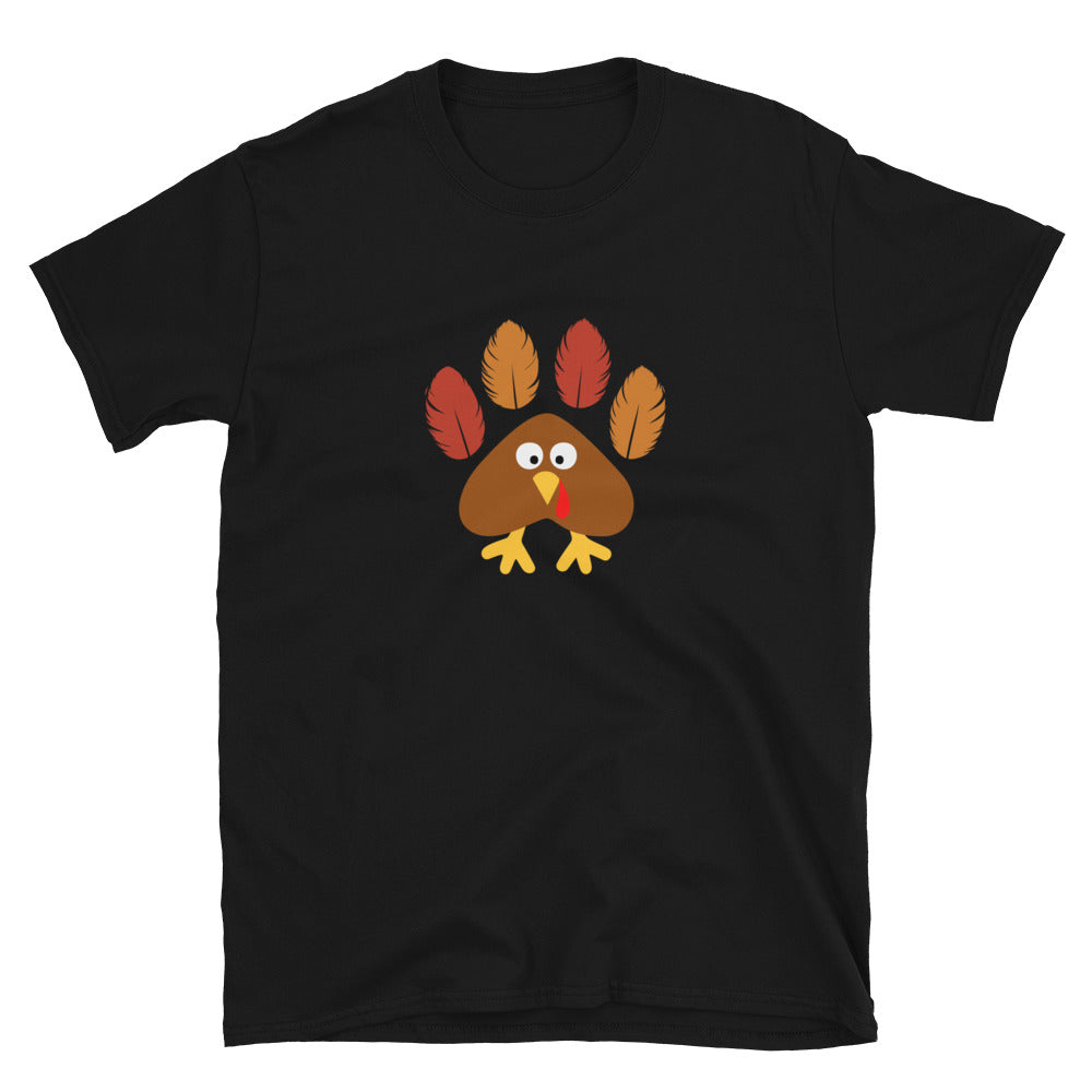Paw Print Turkey T-Shirt