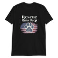 Rescue Runs Deep Paw Print T-Shirt