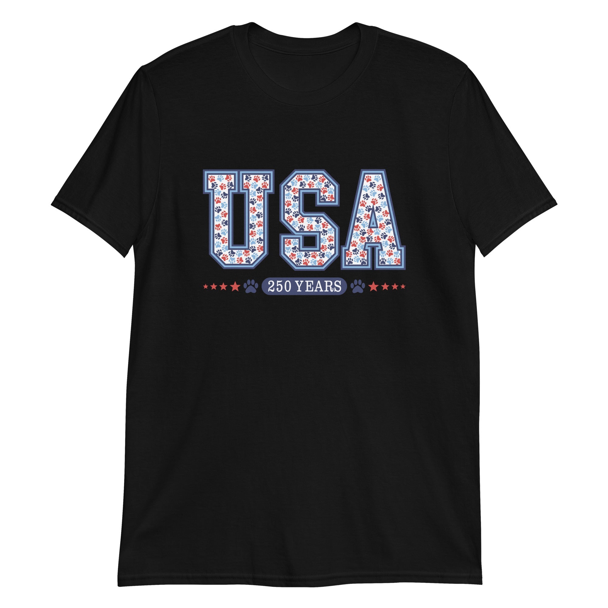 Paw Print USA 250th Birthday T-Shirt