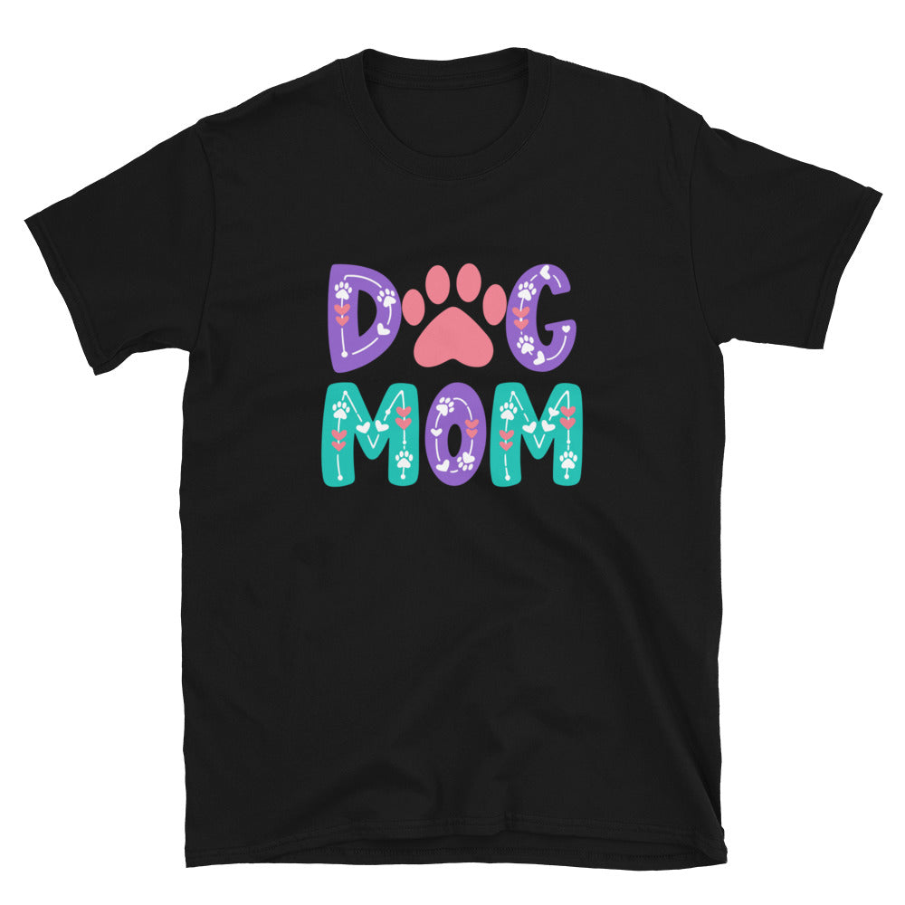 Dog Moms Pastel Vibes T-Shirt