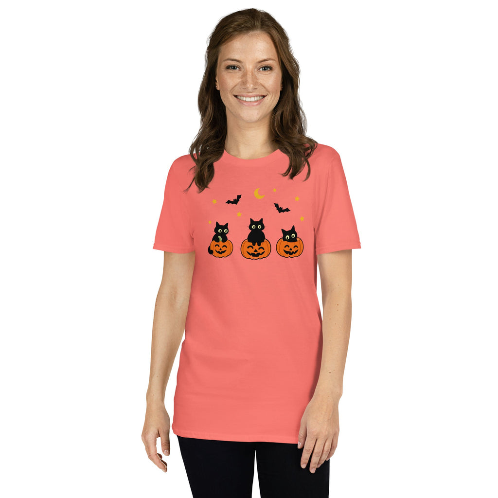 Kooky Cats & Pumpkins T-Shirt