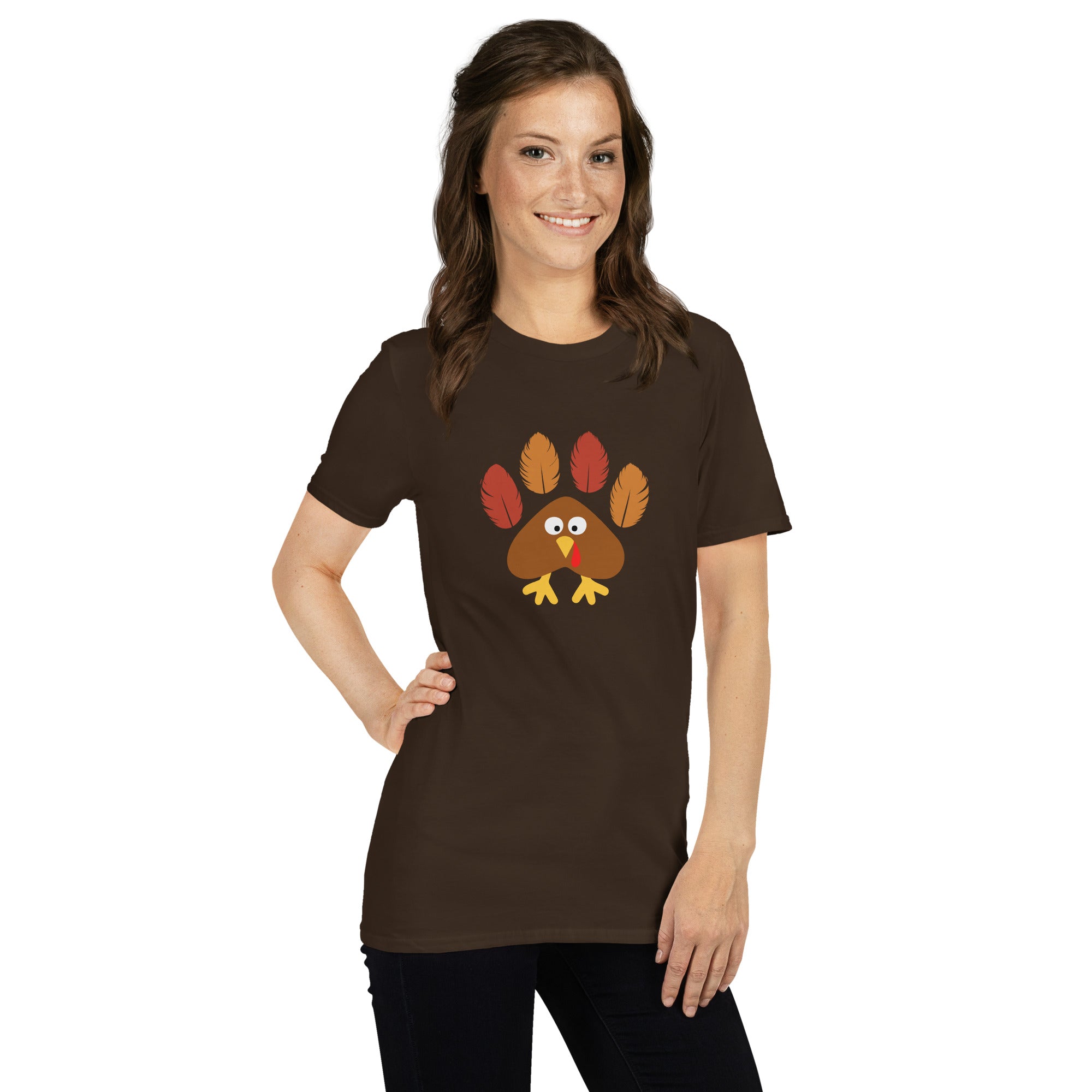 Paw Print Turkey T-Shirt
