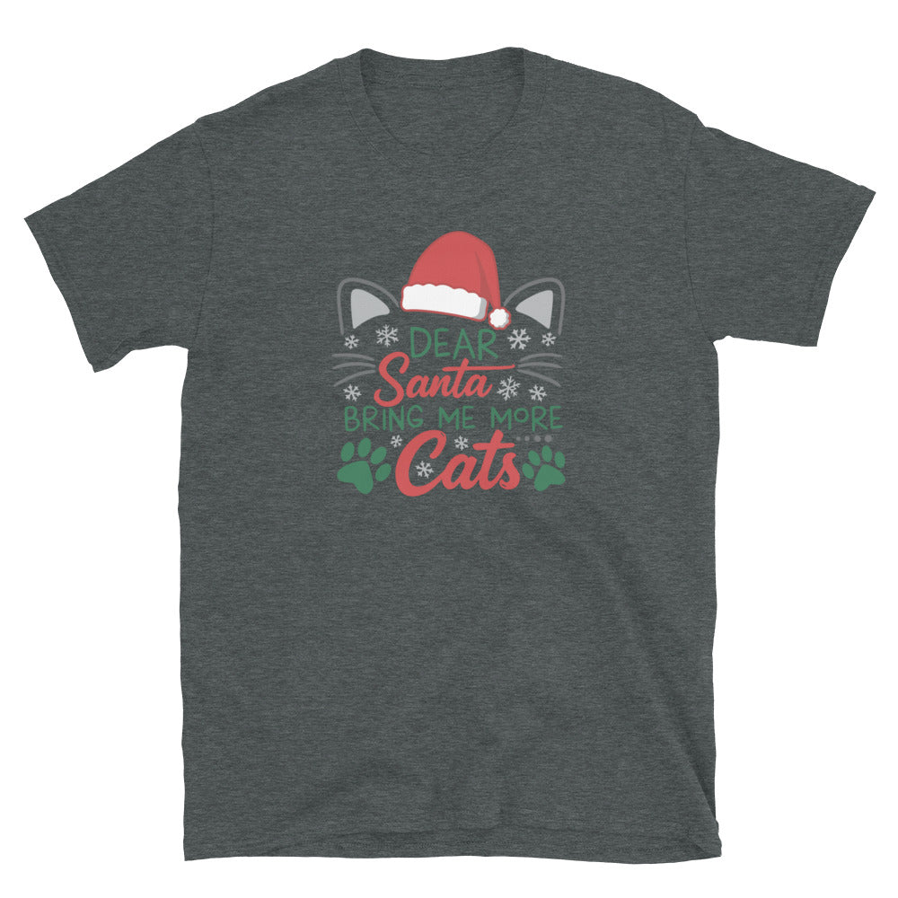 Dear Santa Send Cats T-Shirt