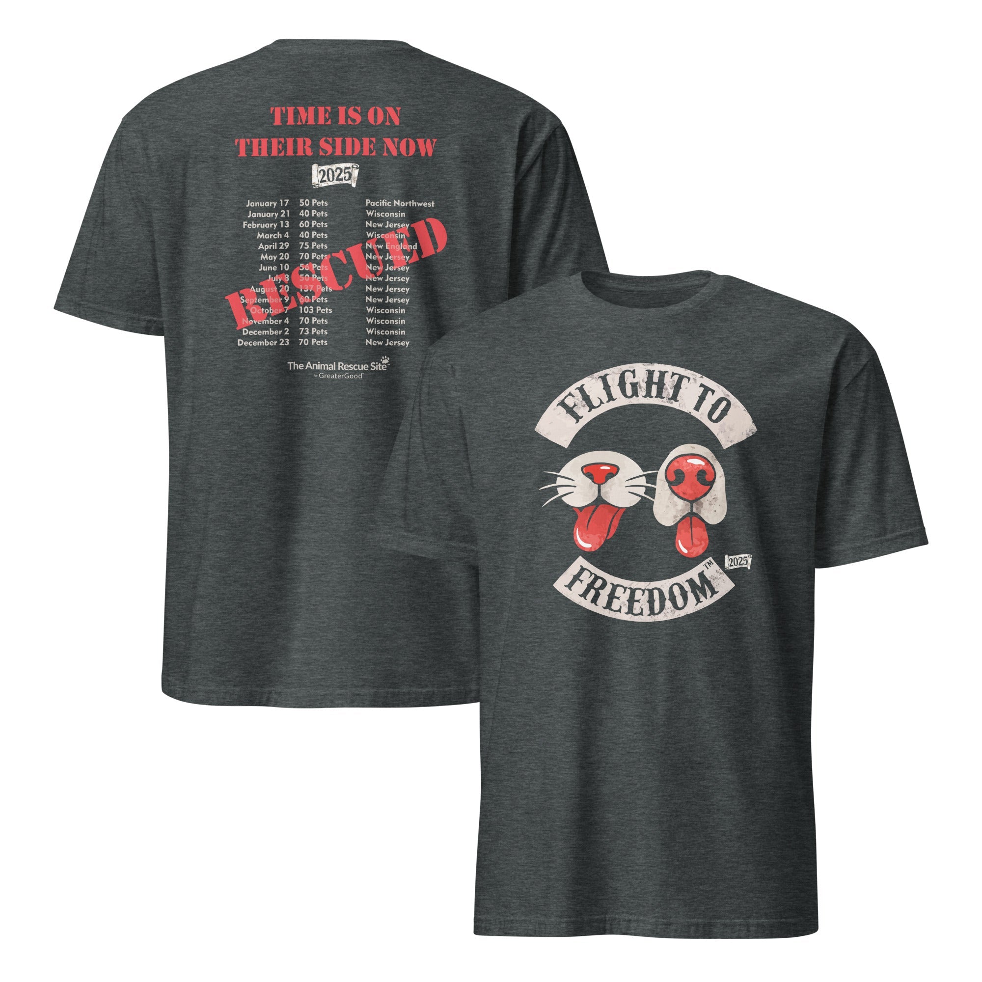 Pet Kisses: Flight To Freedom T-Shirt