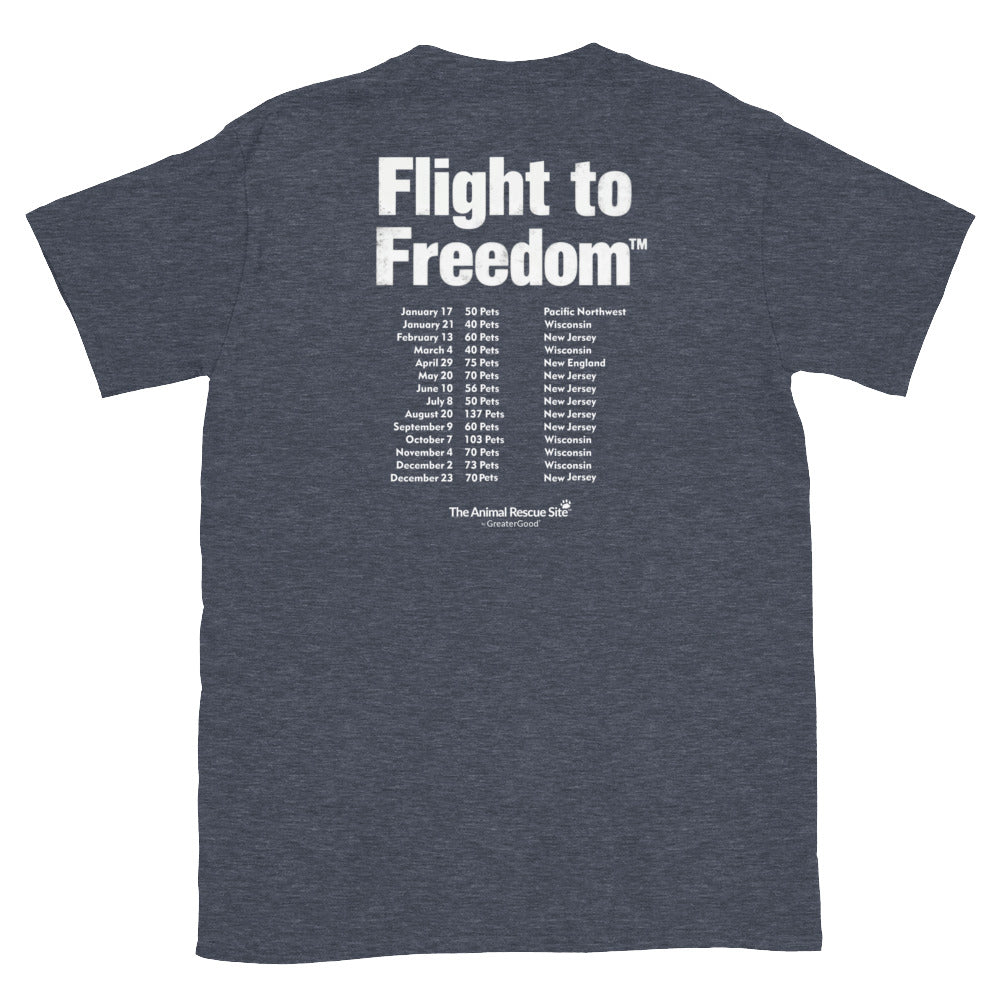 Freedom Takes Flight: Flight To Freedom T-Shirt