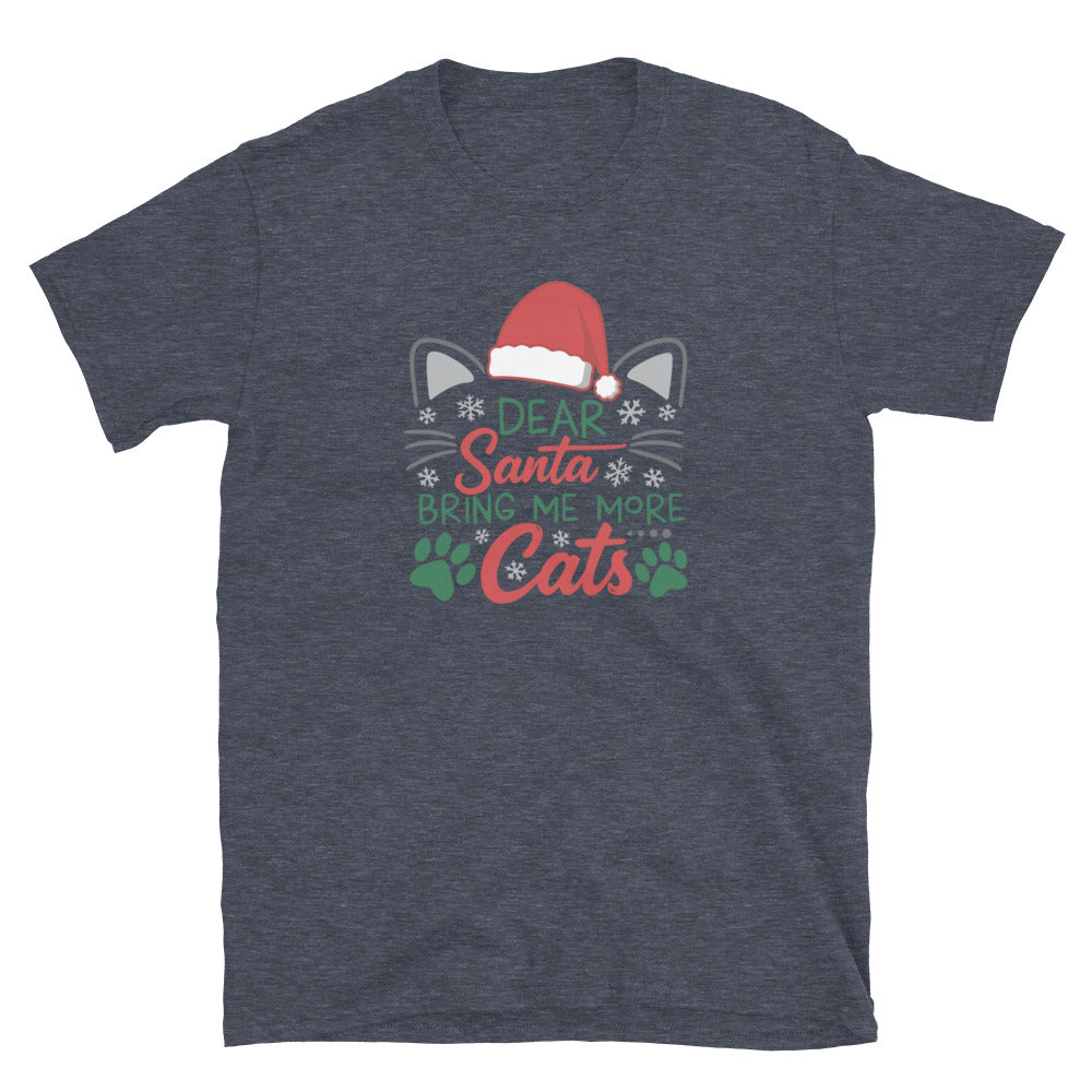 Dear Santa Send Cats T-Shirt